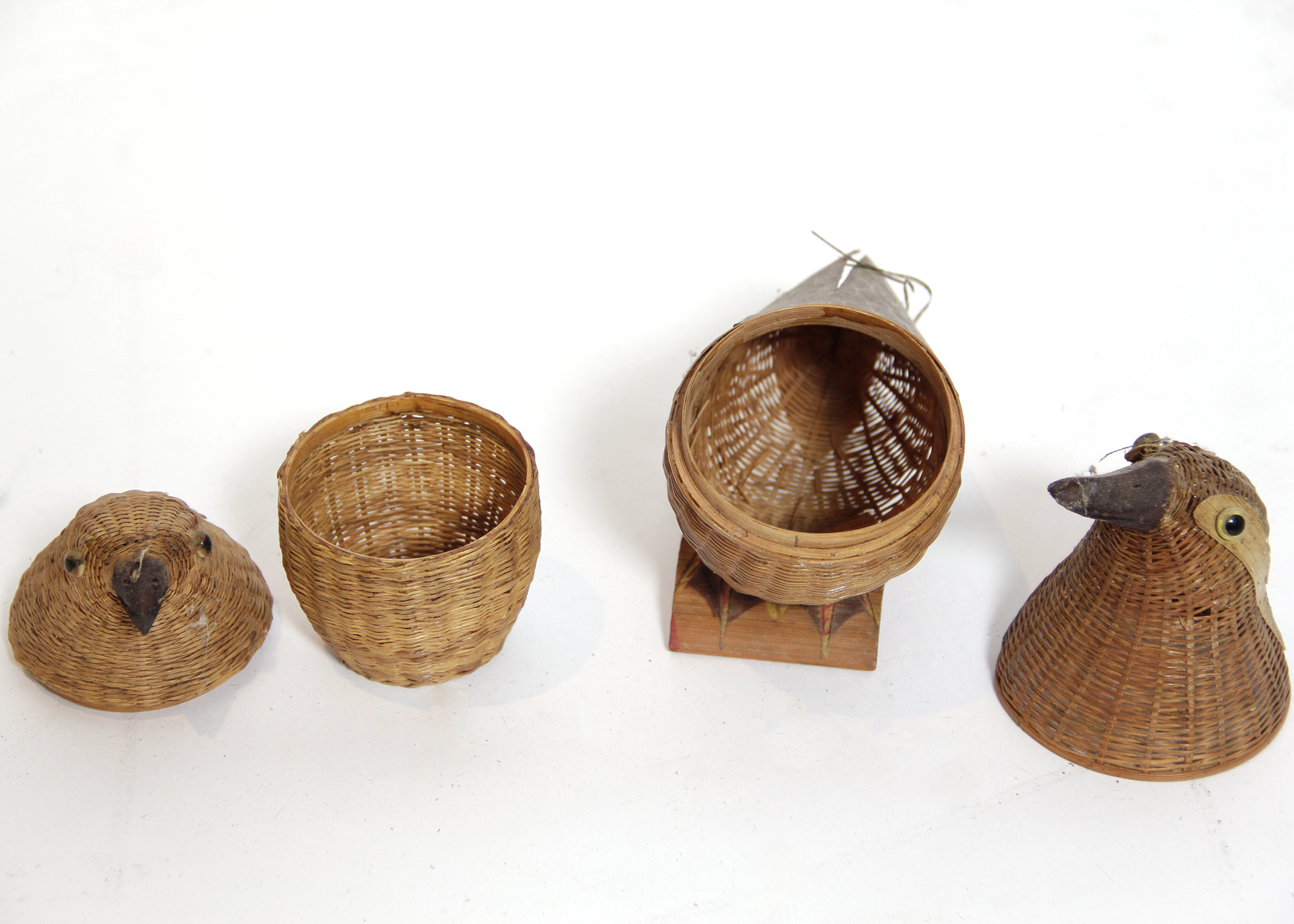 Vintage Rattan Table and Décor