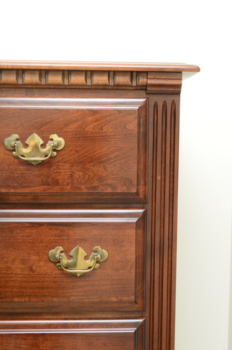 Federal Style Cherry Highboy Dresser