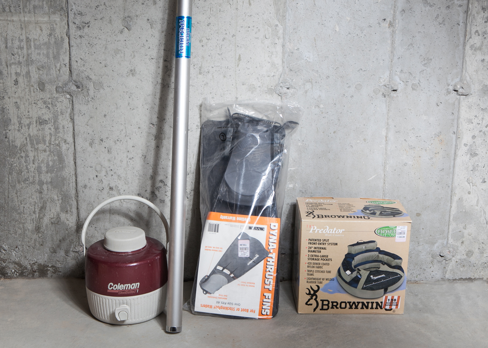 Browning Float Tube and Fins