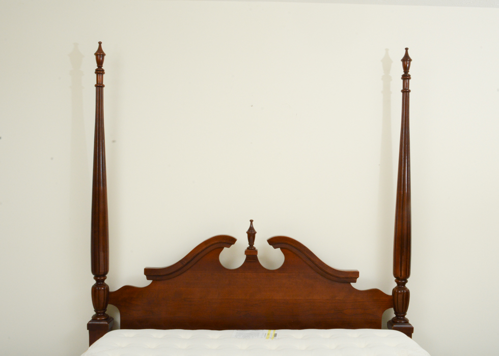 Historic Reproduction Full Size Mahogany Cochran Bed