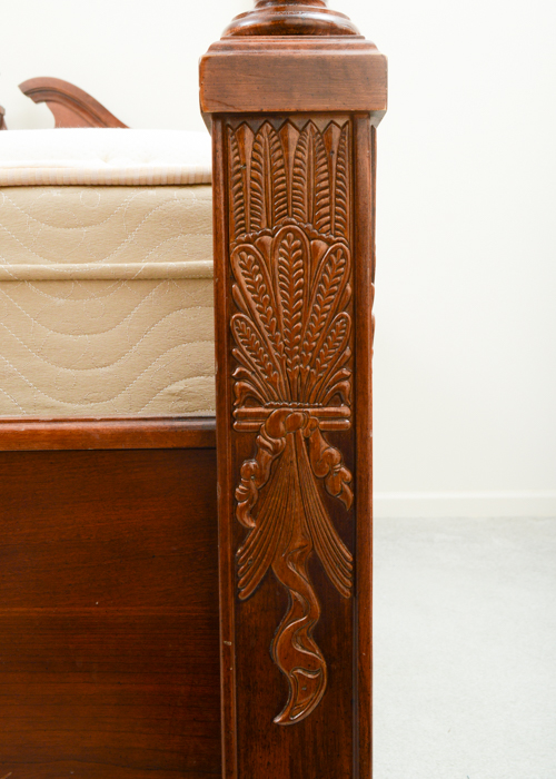 Historic Reproduction Full Size Mahogany Cochran Bed