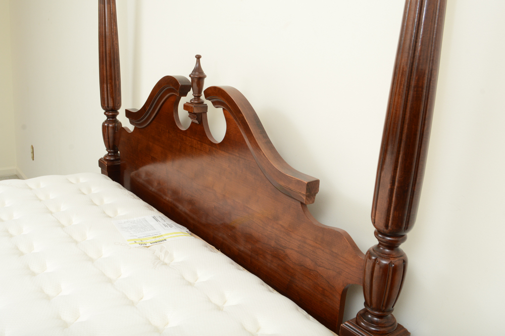 Historic Reproduction Full Size Mahogany Cochran Bed