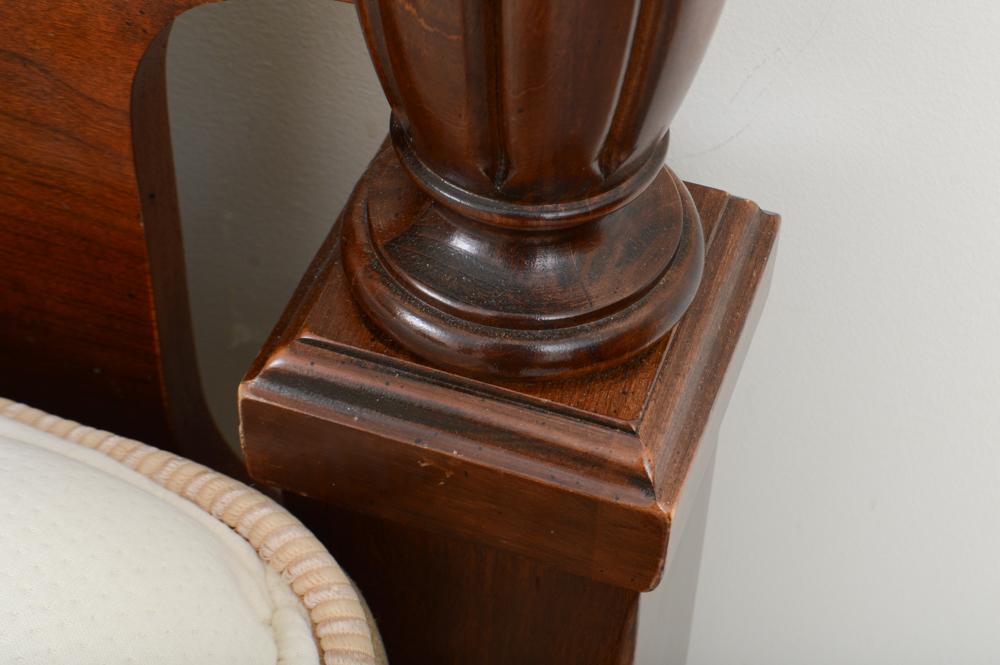 Historic Reproduction Full Size Mahogany Cochran Bed