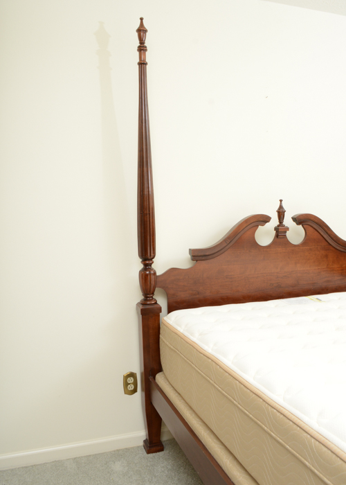 Historic Reproduction Full Size Mahogany Cochran Bed