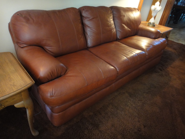 Viewpoint Leather Works Sofa