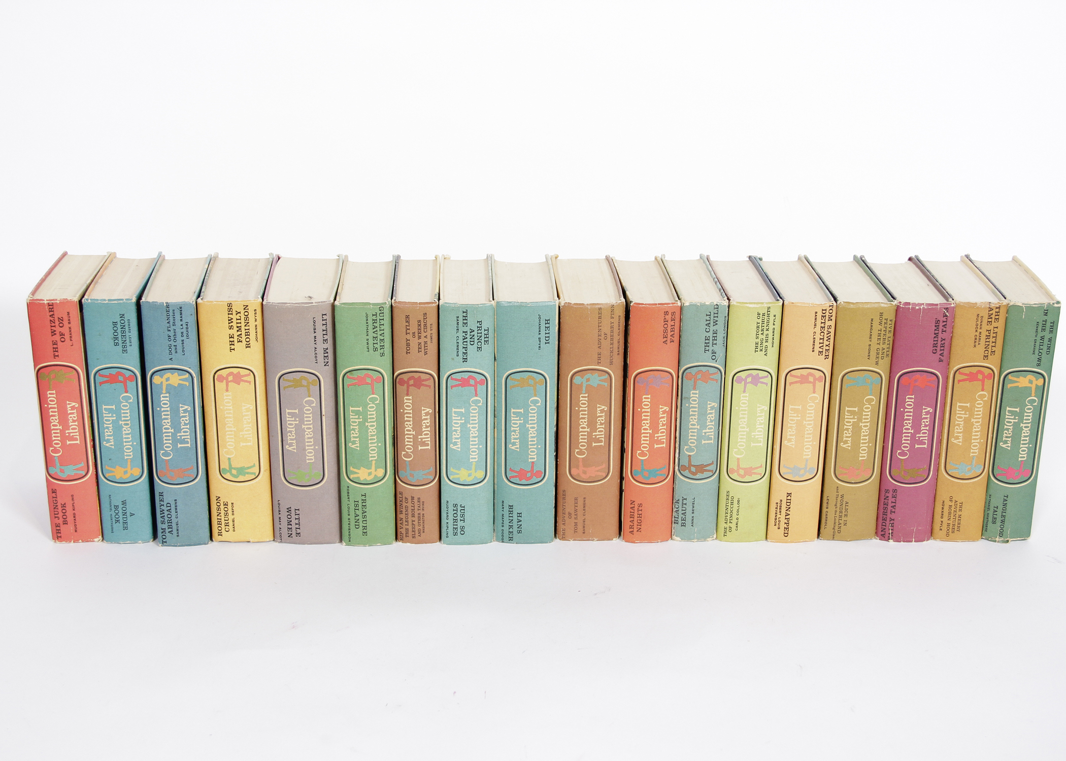 Vintage Children's Companion Library Books