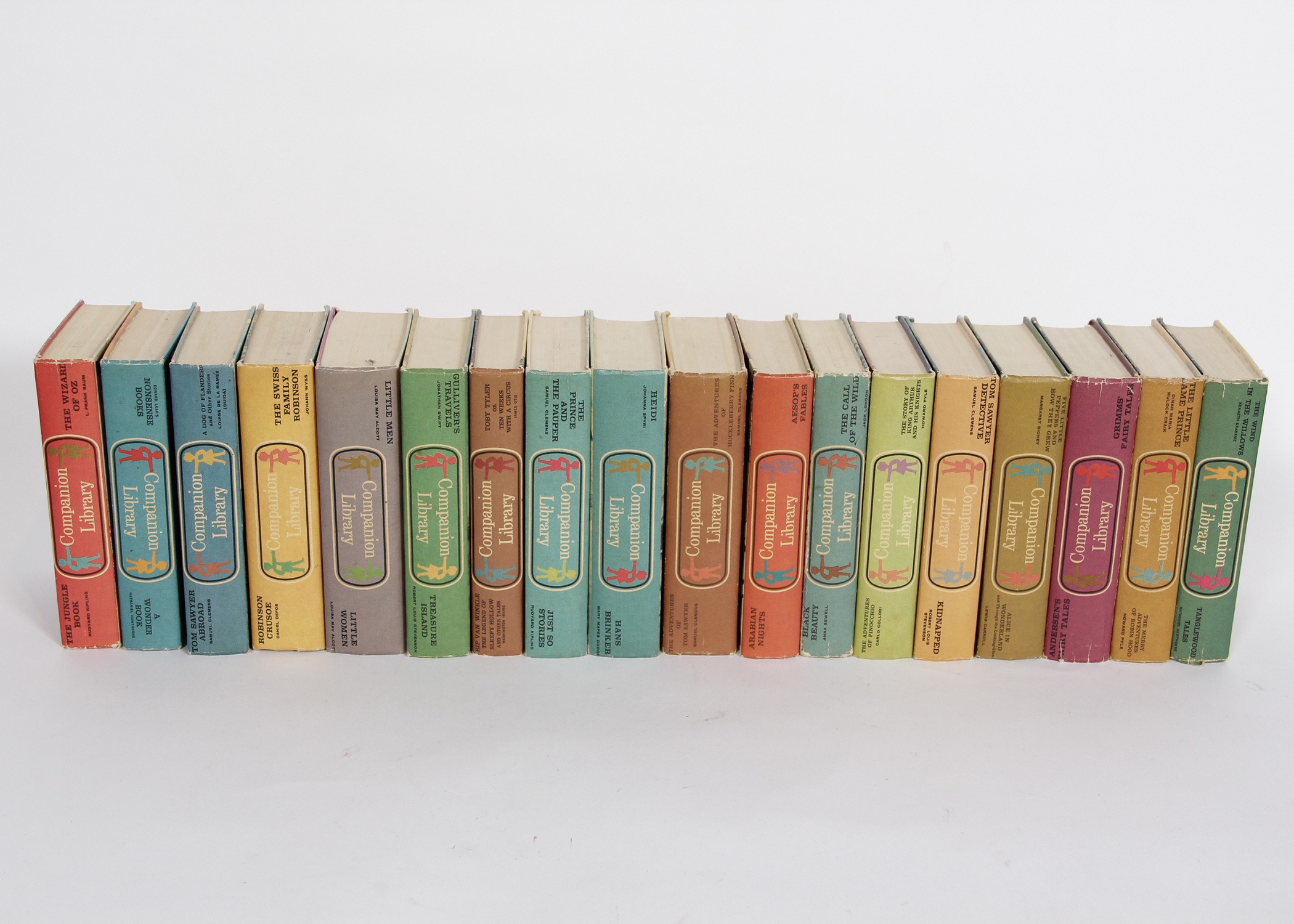 Vintage Children's Companion Library Books
