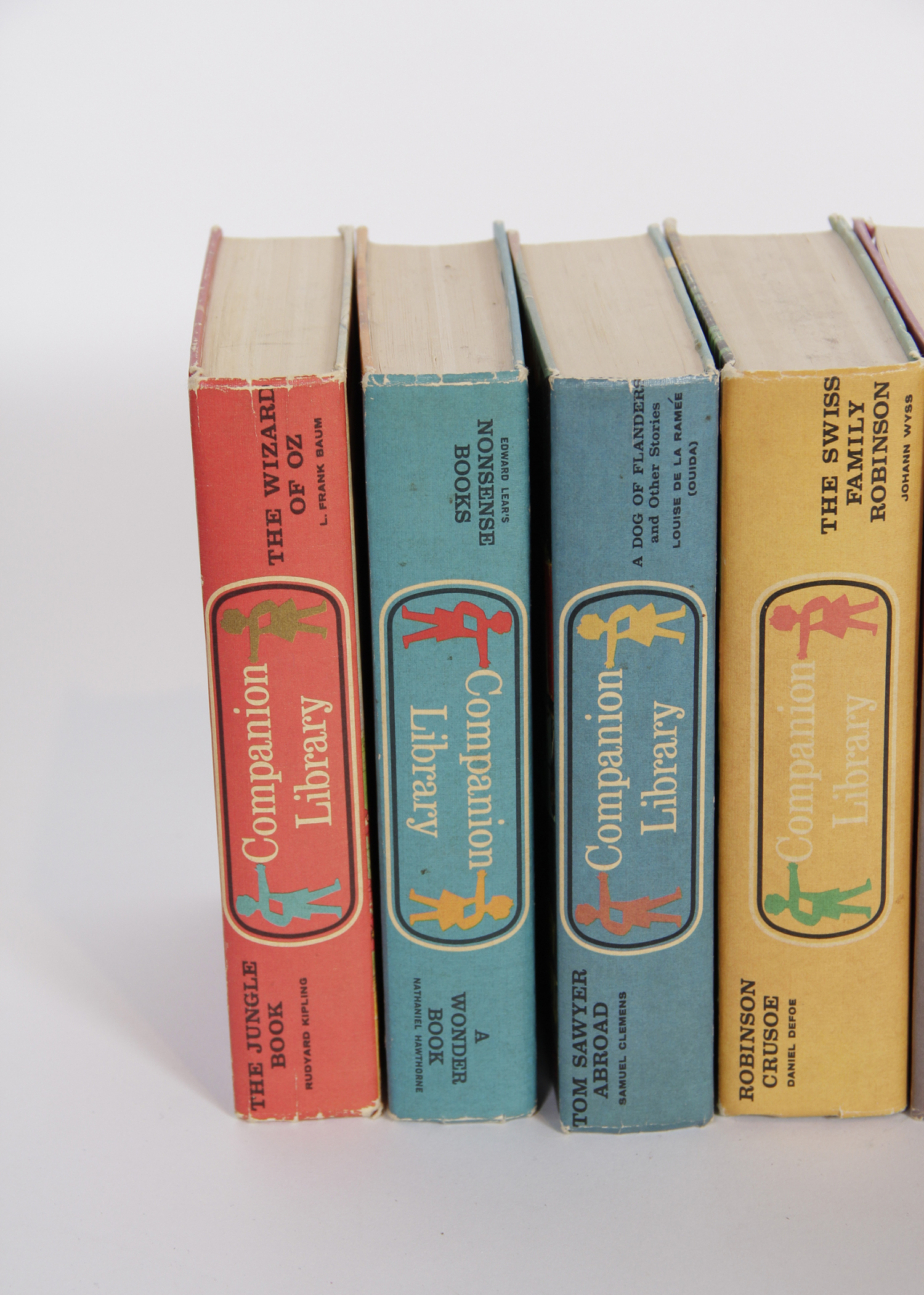 Vintage Children's Companion Library Books