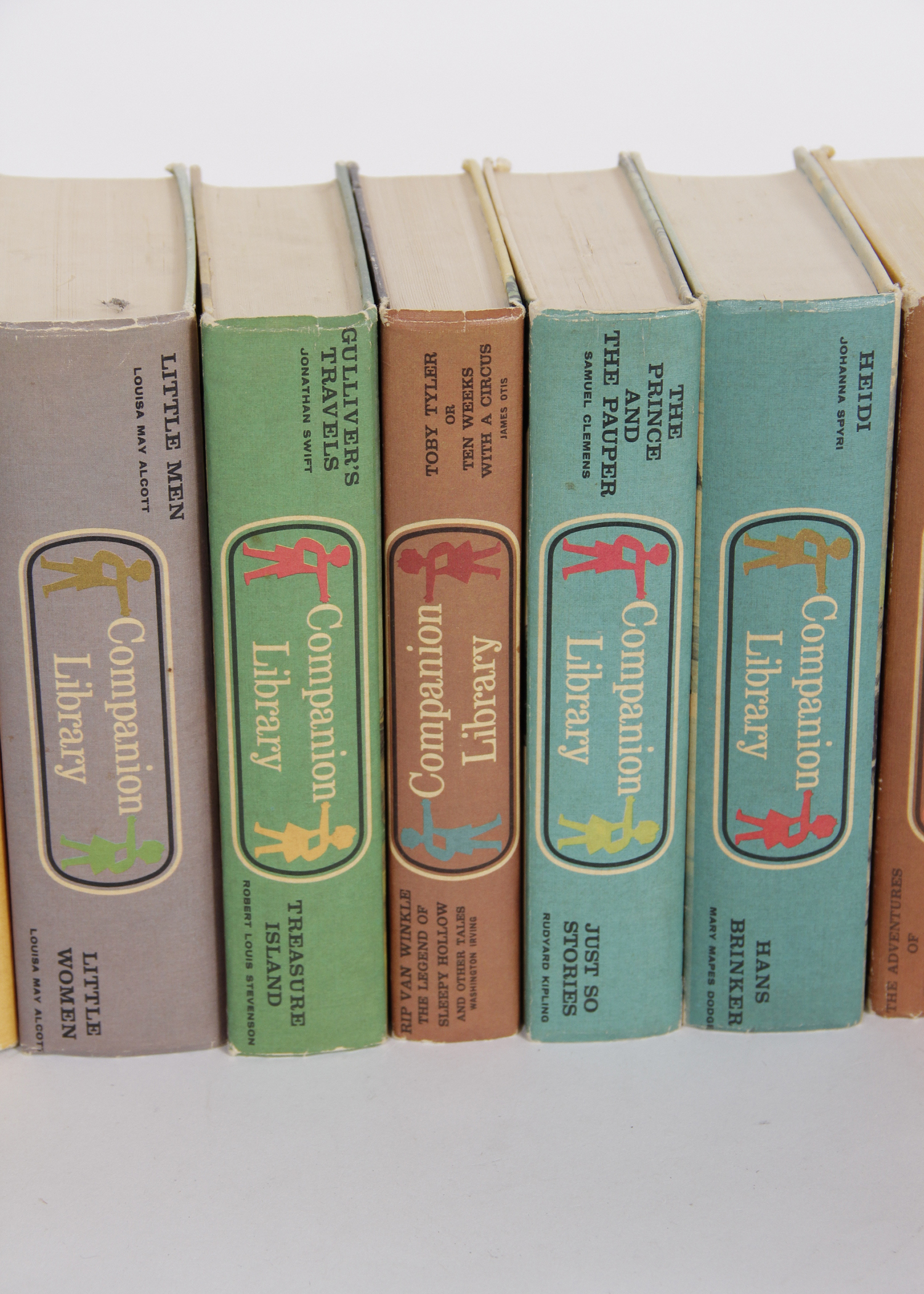 Vintage Children's Companion Library Books