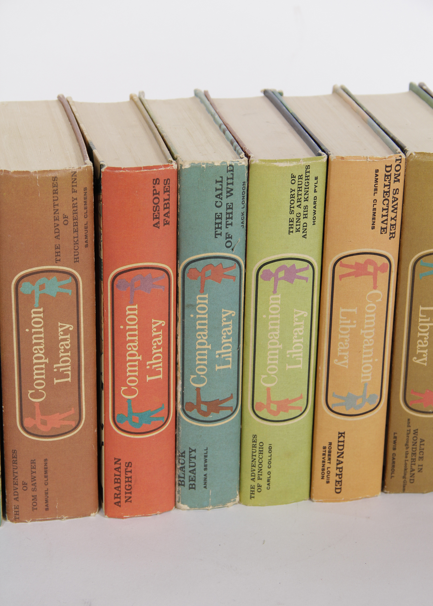 Vintage Children's Companion Library Books