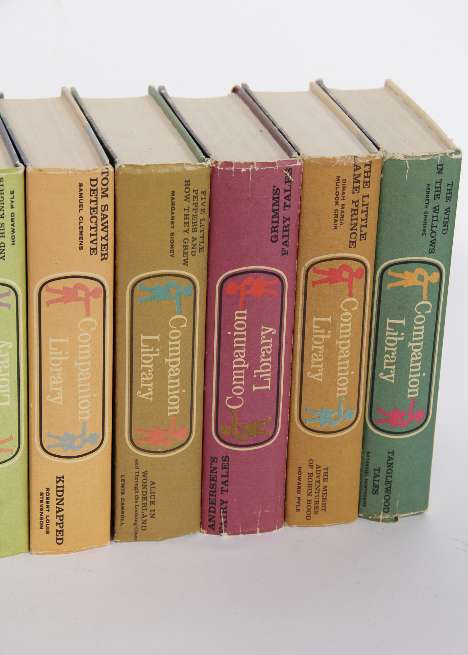 Vintage Children's Companion Library Books