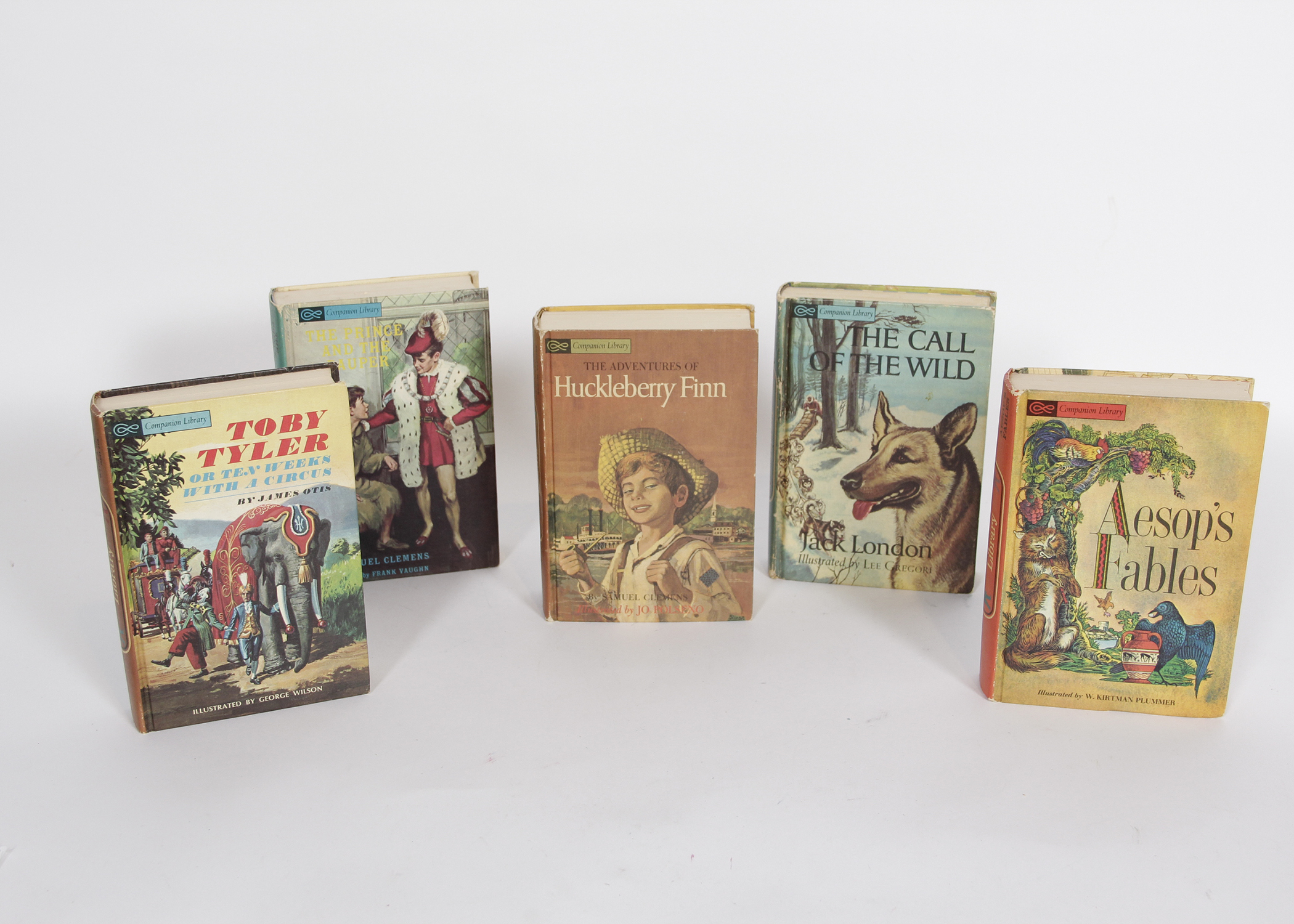 Vintage Children's Companion Library Books