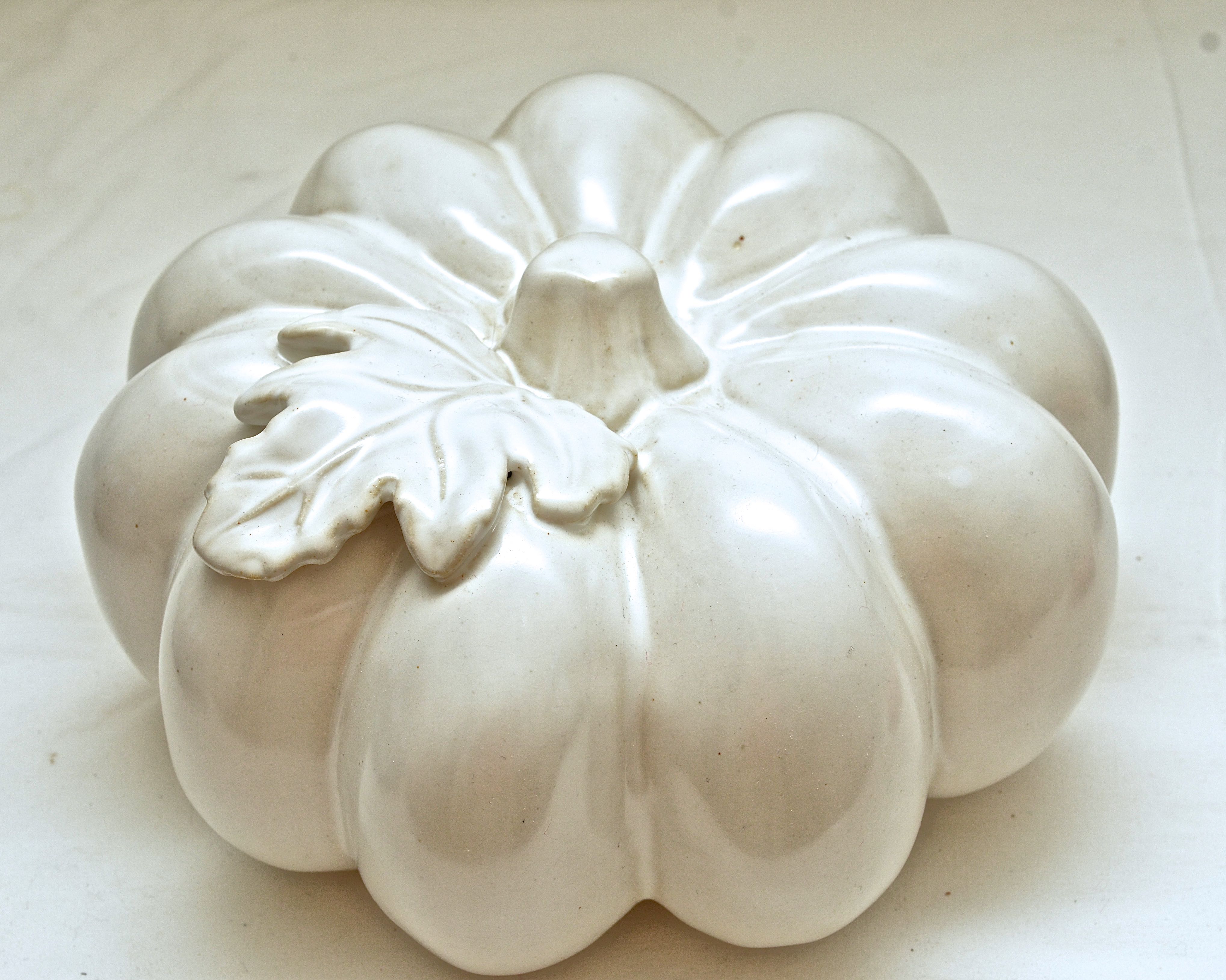 Five Ceramic Pumpkins