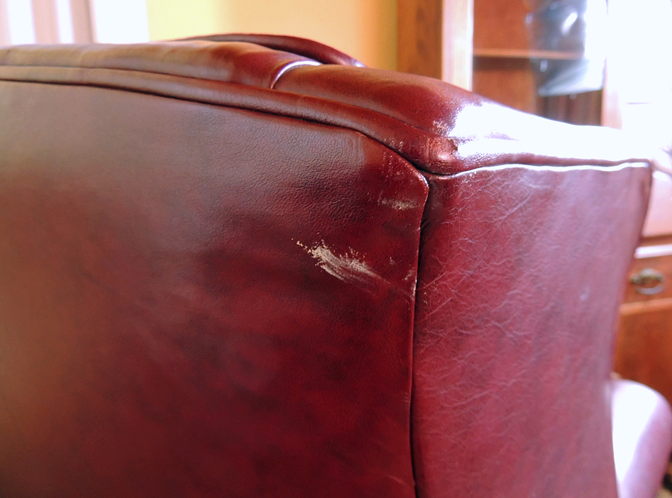 Bradington Young Leather Wing Back Recliner