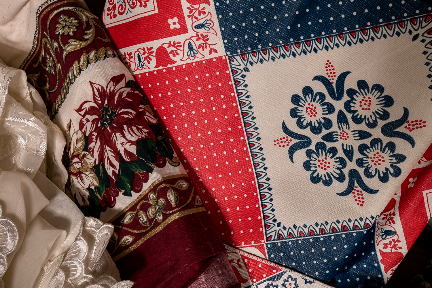 Assortment of Home and Table Linens