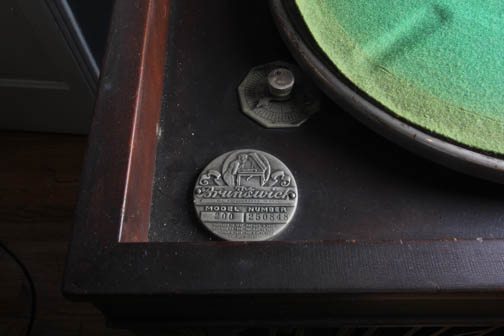 Antique Hand Crank Record Player