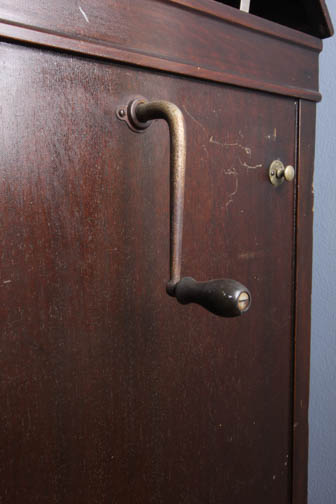 Antique Hand Crank Record Player