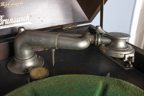 Antique Hand Crank Record Player