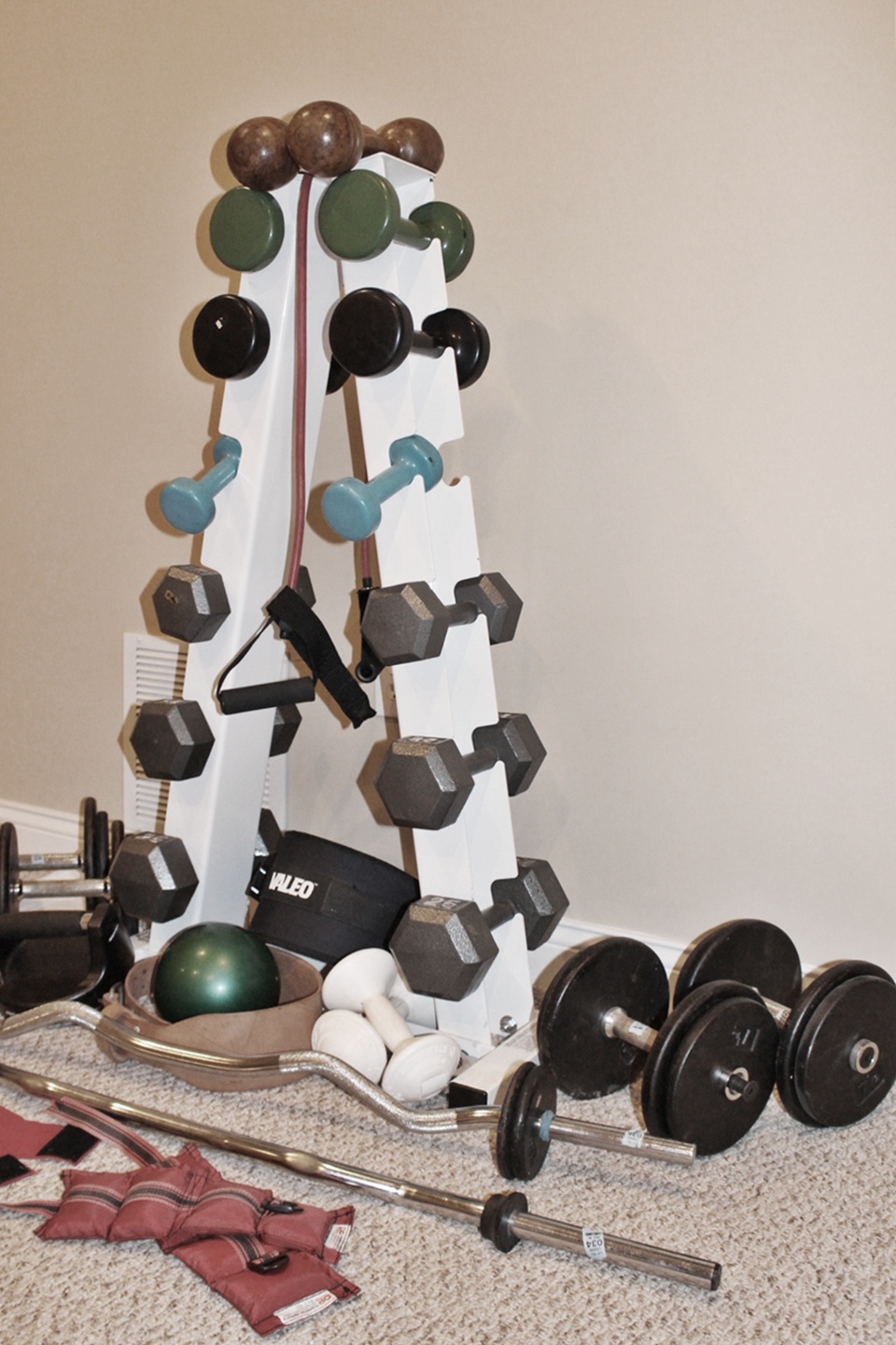 Parabody Serious Steel Weight Rack, Weights, Fitness Gear