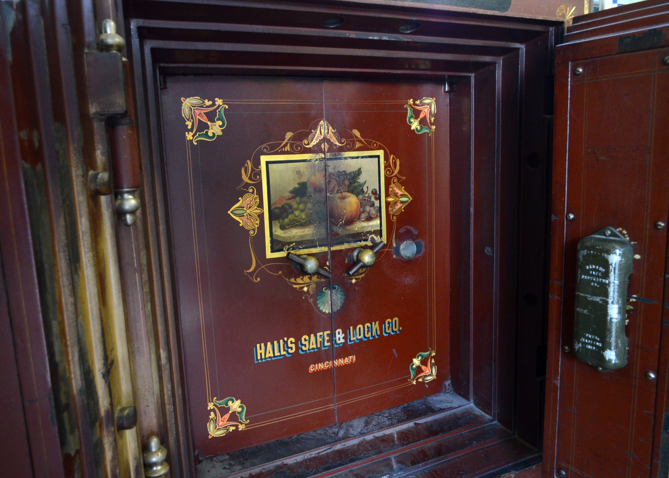 Large Antique Hall's Safe & Lock Co. Safe