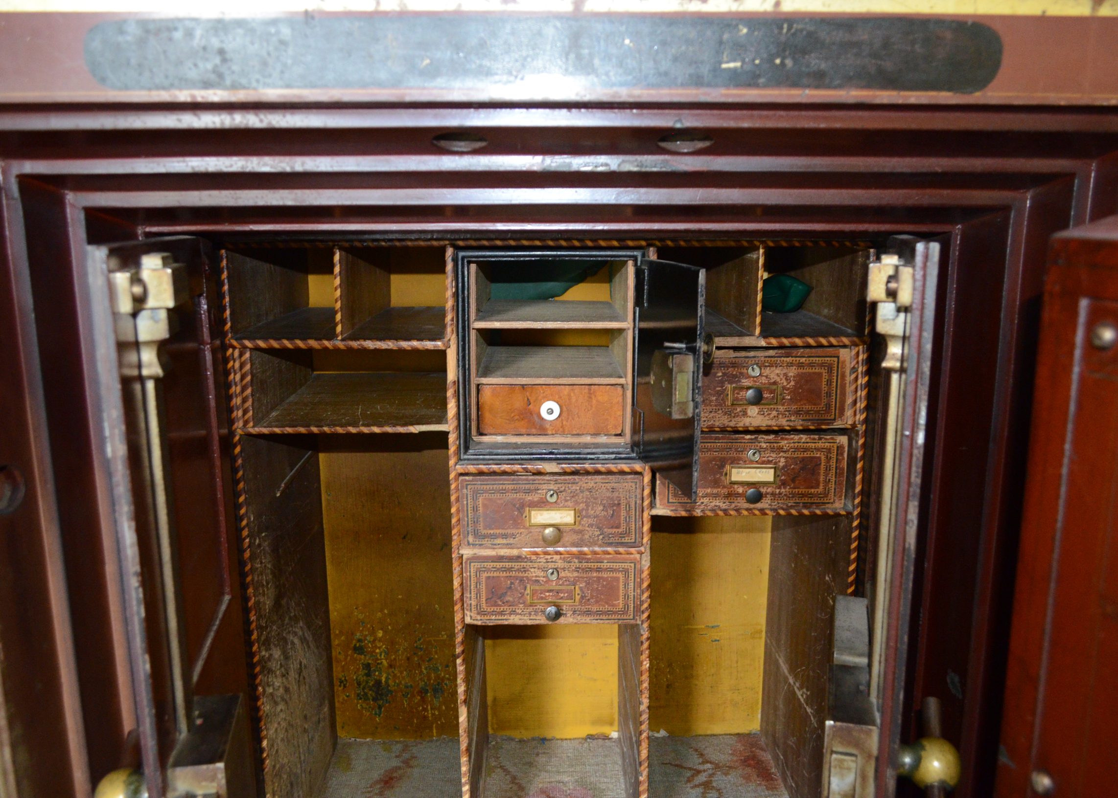 Large Antique Hall's Safe & Lock Co. Safe