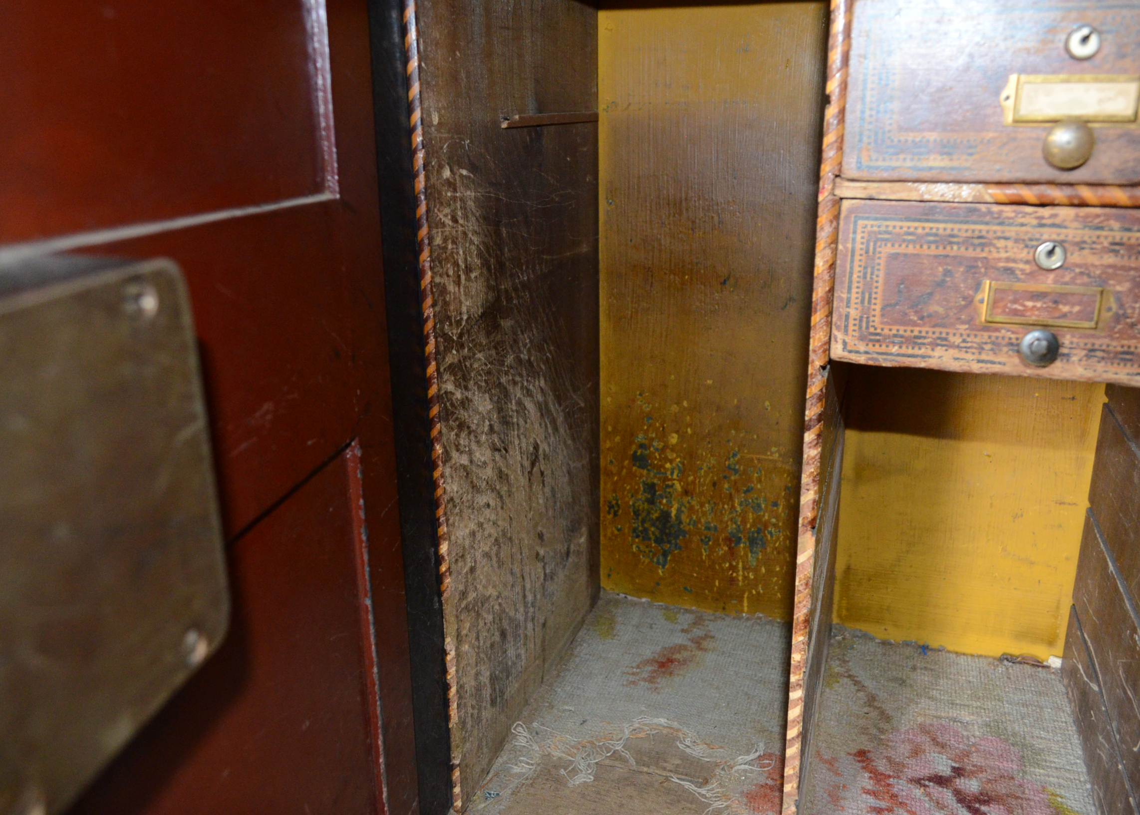 Large Antique Hall's Safe & Lock Co. Safe