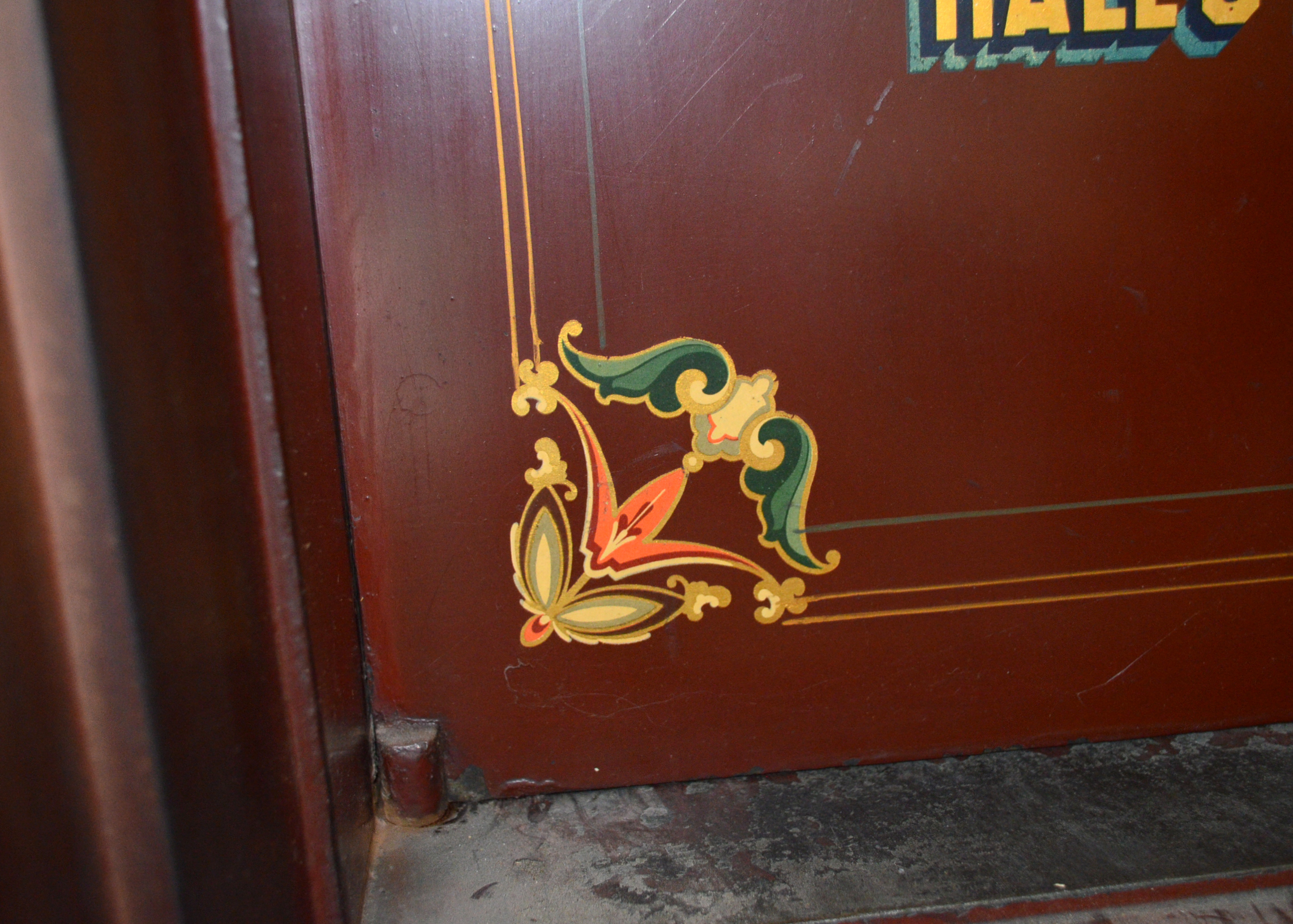 Large Antique Hall's Safe & Lock Co. Safe