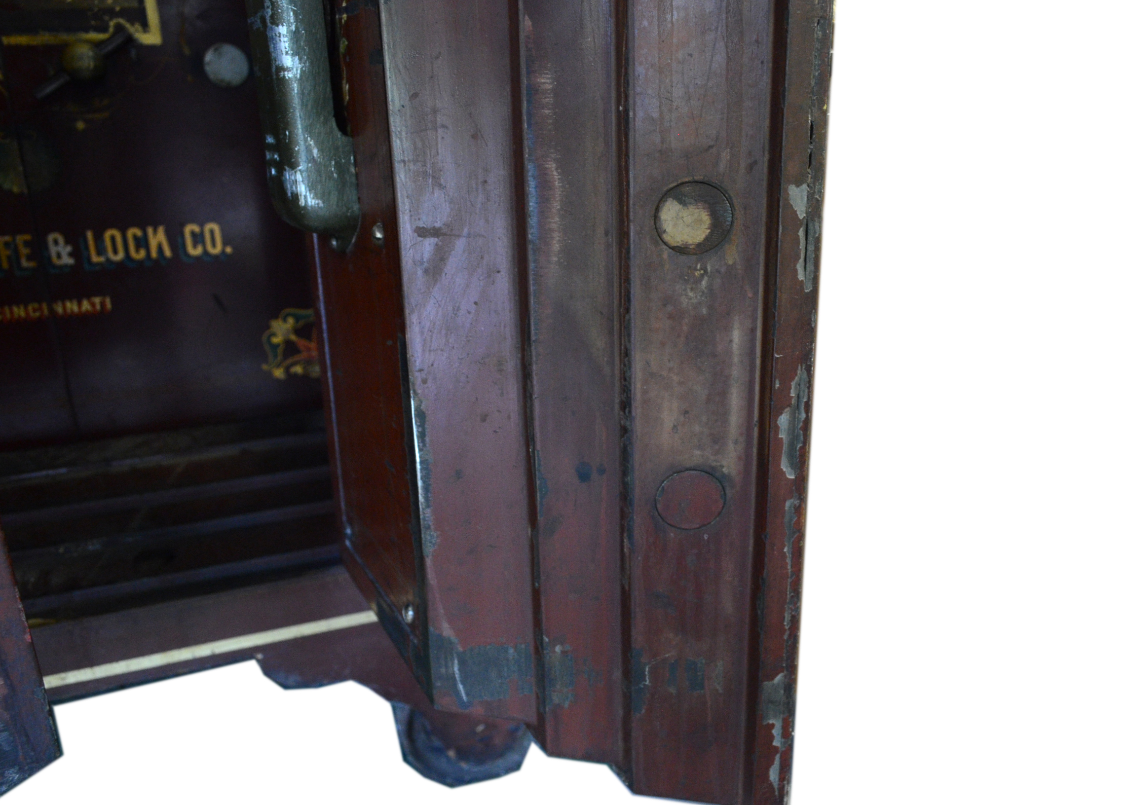 Large Antique Hall's Safe & Lock Co. Safe