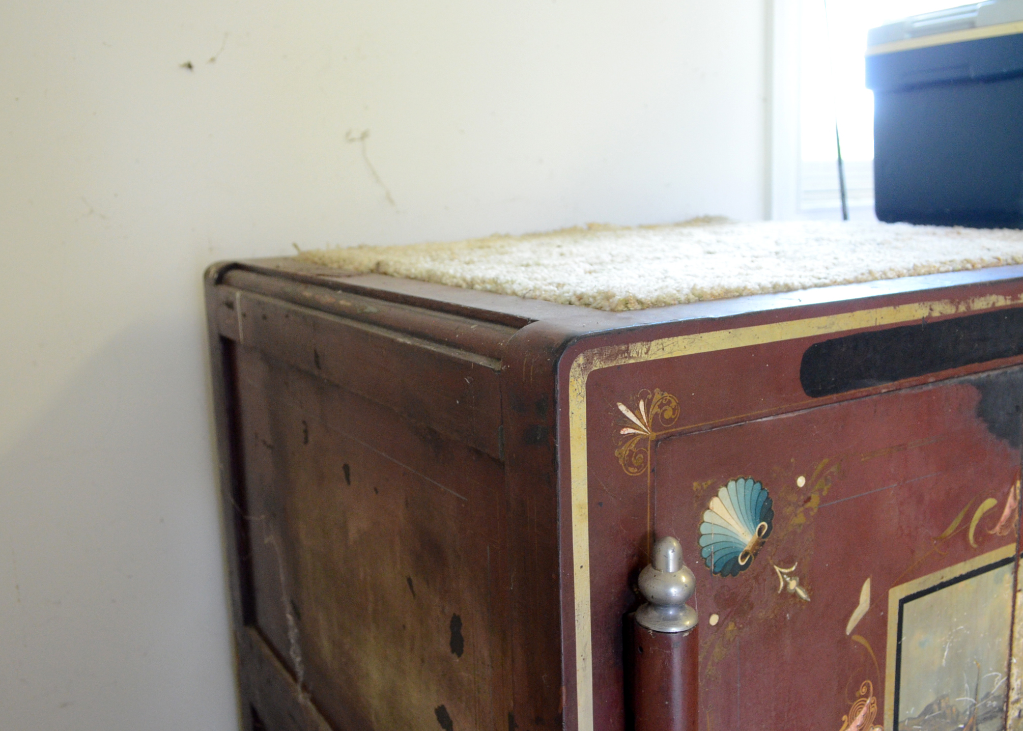 Large Antique Hall's Safe & Lock Co. Safe