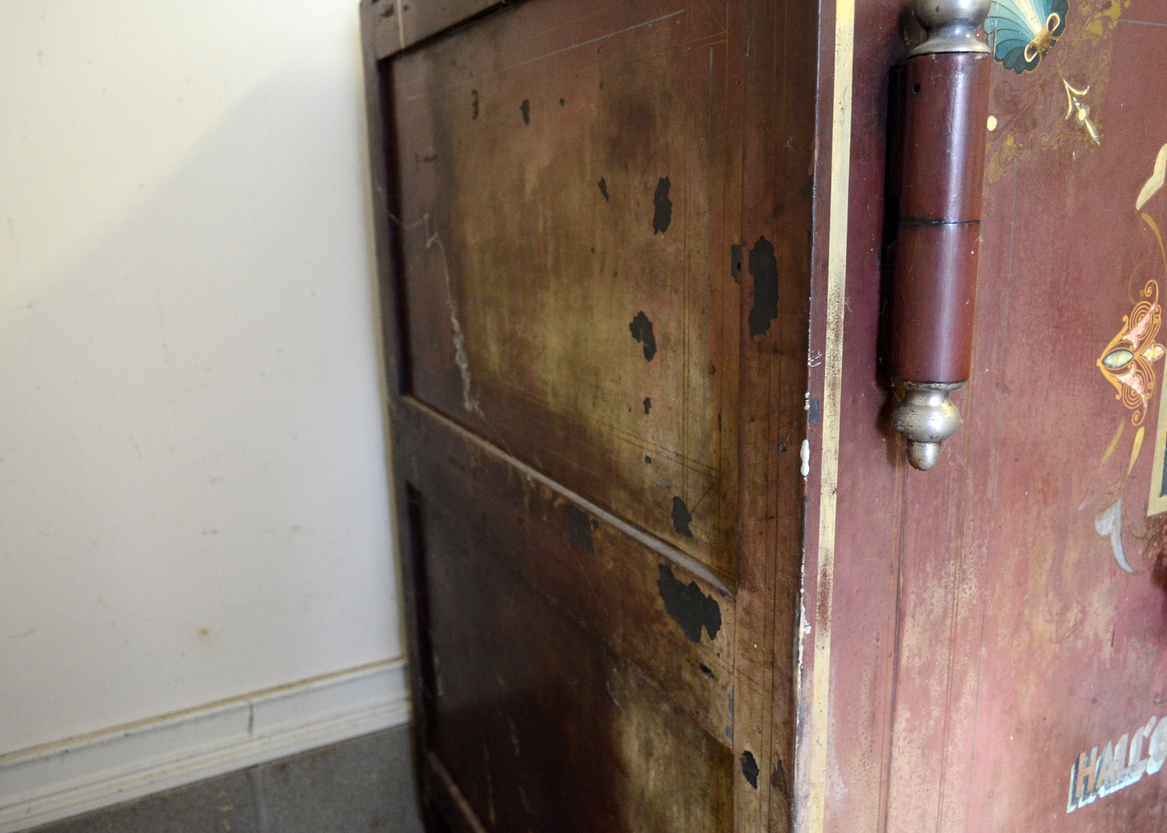 Large Antique Hall's Safe & Lock Co. Safe