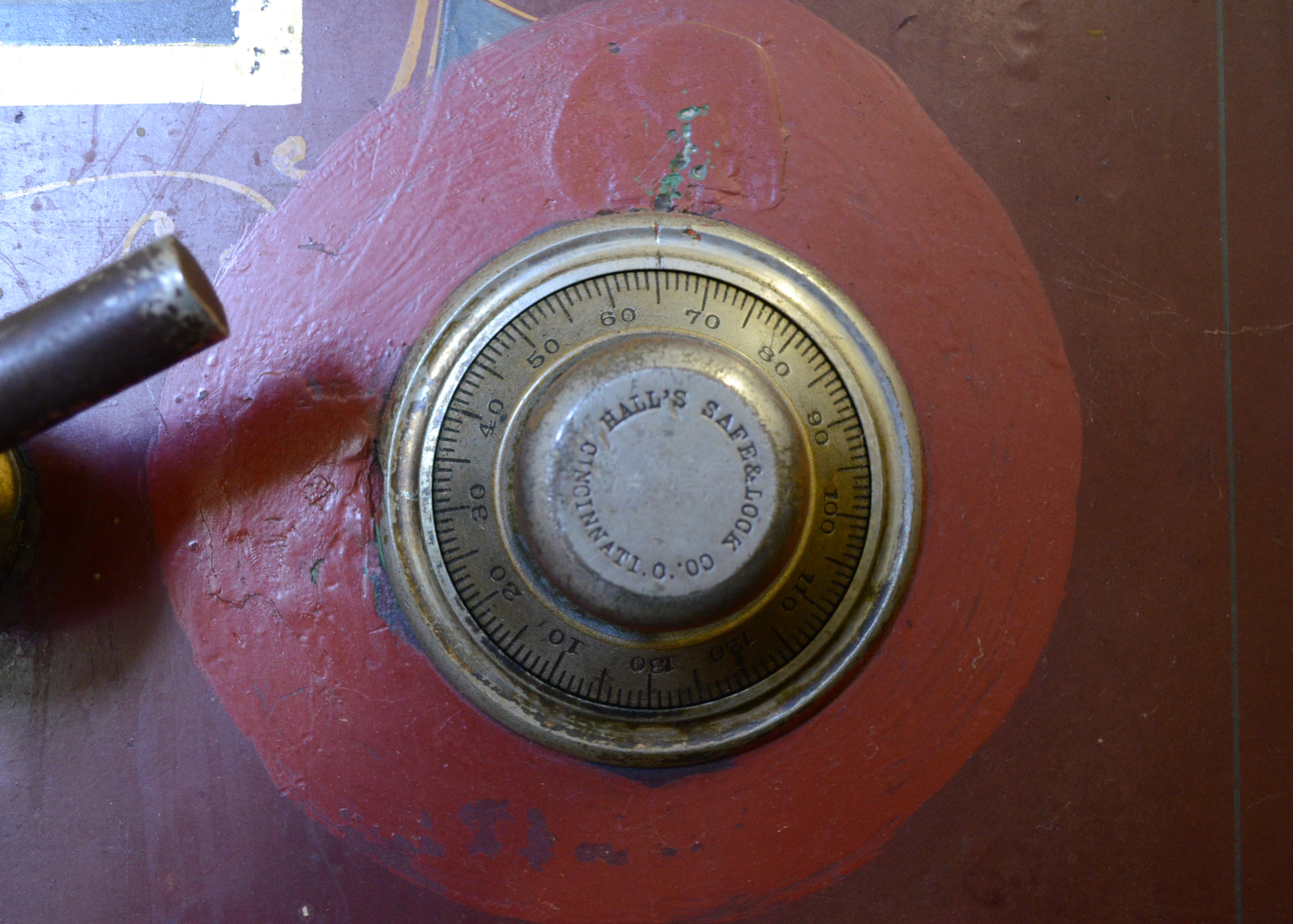 Large Antique Hall's Safe & Lock Co. Safe