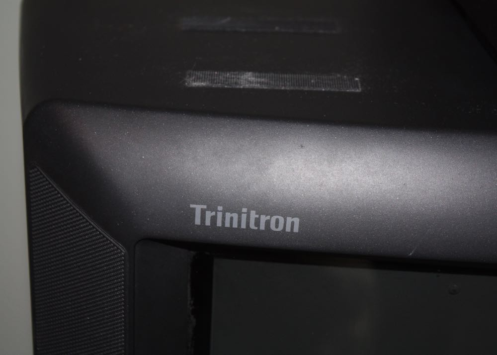 Sony Trinitron 32" Color Television, VCR and Stand