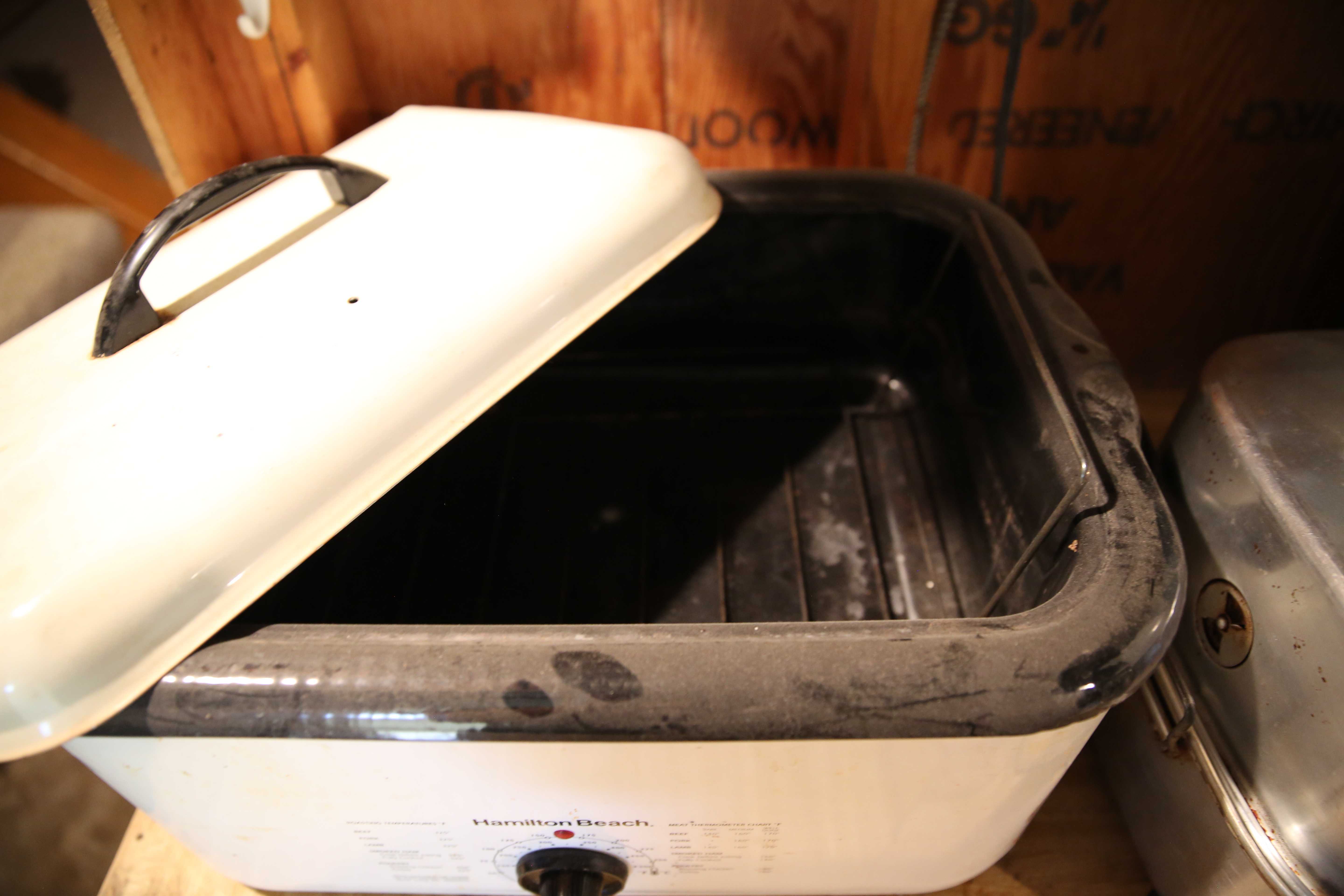 Hamilton Beach Countertop Roaster and Vintage Roaster