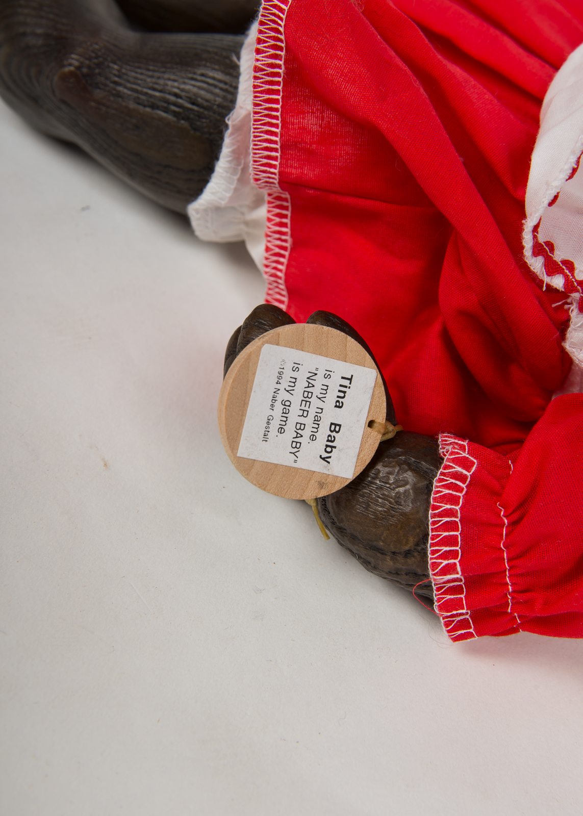 Hand Carved "Naber Baby" Wooden Doll