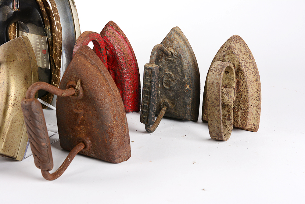 Vintage Electric and Sad Iron Collection