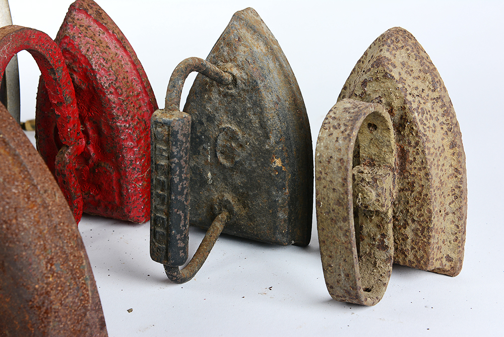 Vintage Electric and Sad Iron Collection