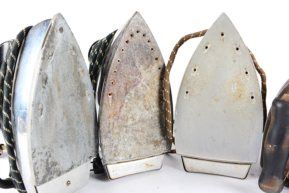 Vintage Electric and Sad Iron Collection