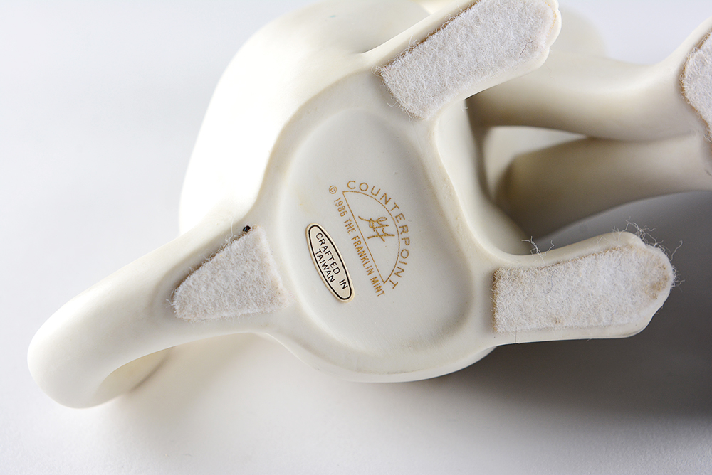 Black and White Cat Figurines