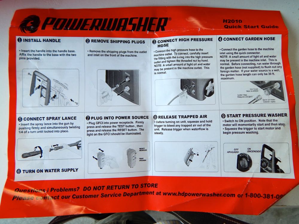 HD Power Washer H2010