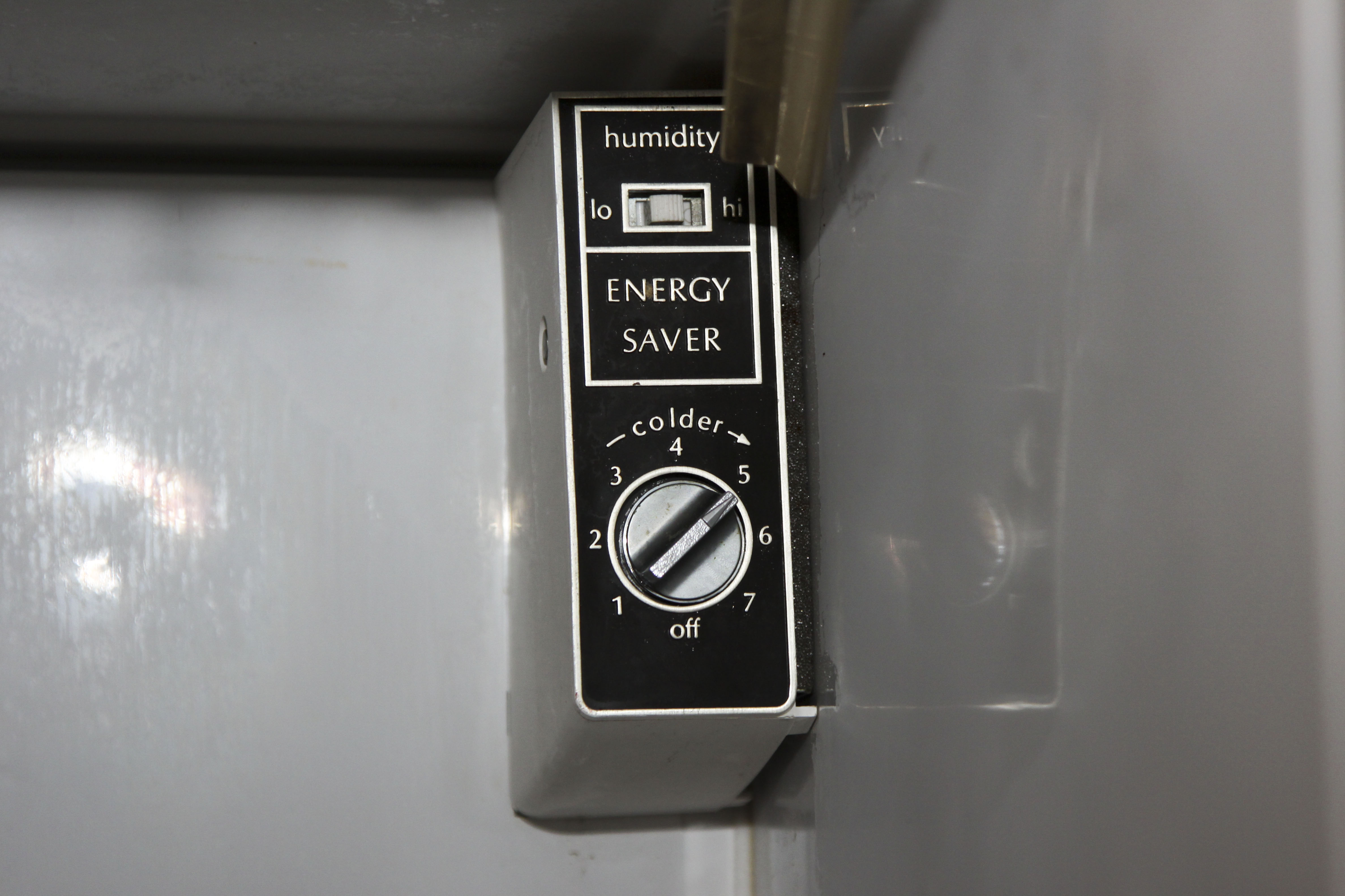 Vintage Black Amana Automatic Refrigerator 22