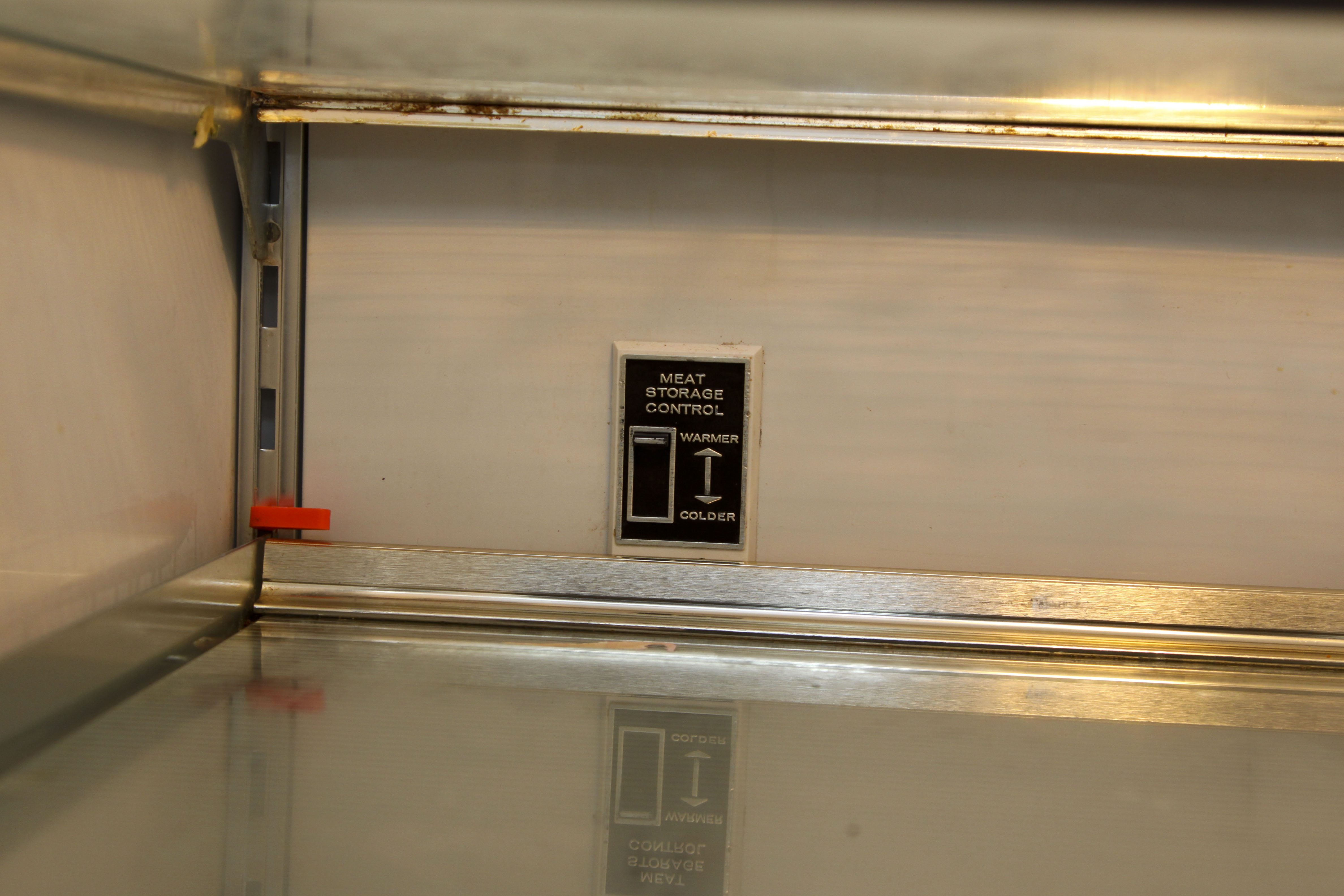 Vintage Black Amana Automatic Refrigerator 22