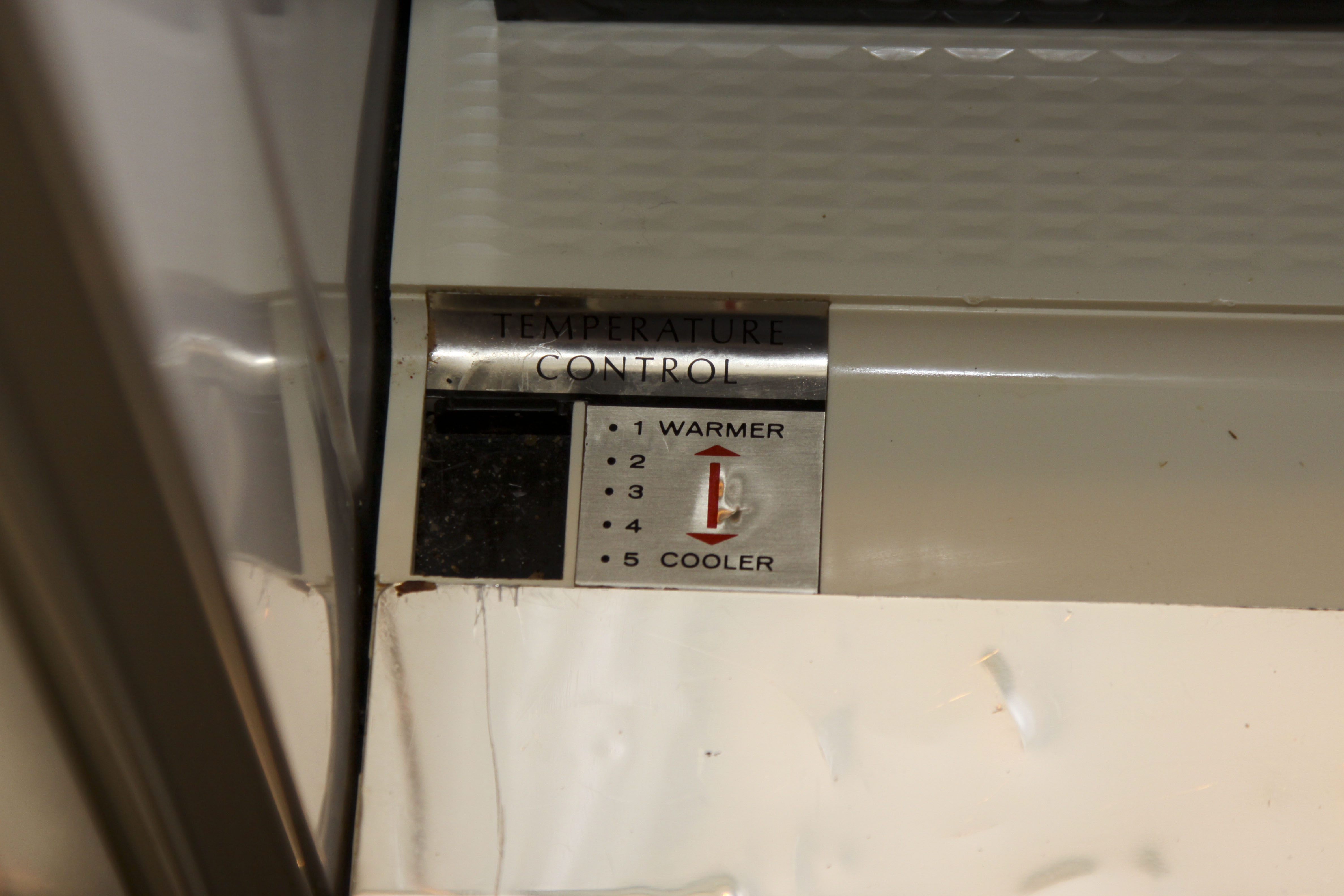 Vintage Black Amana Automatic Refrigerator 22