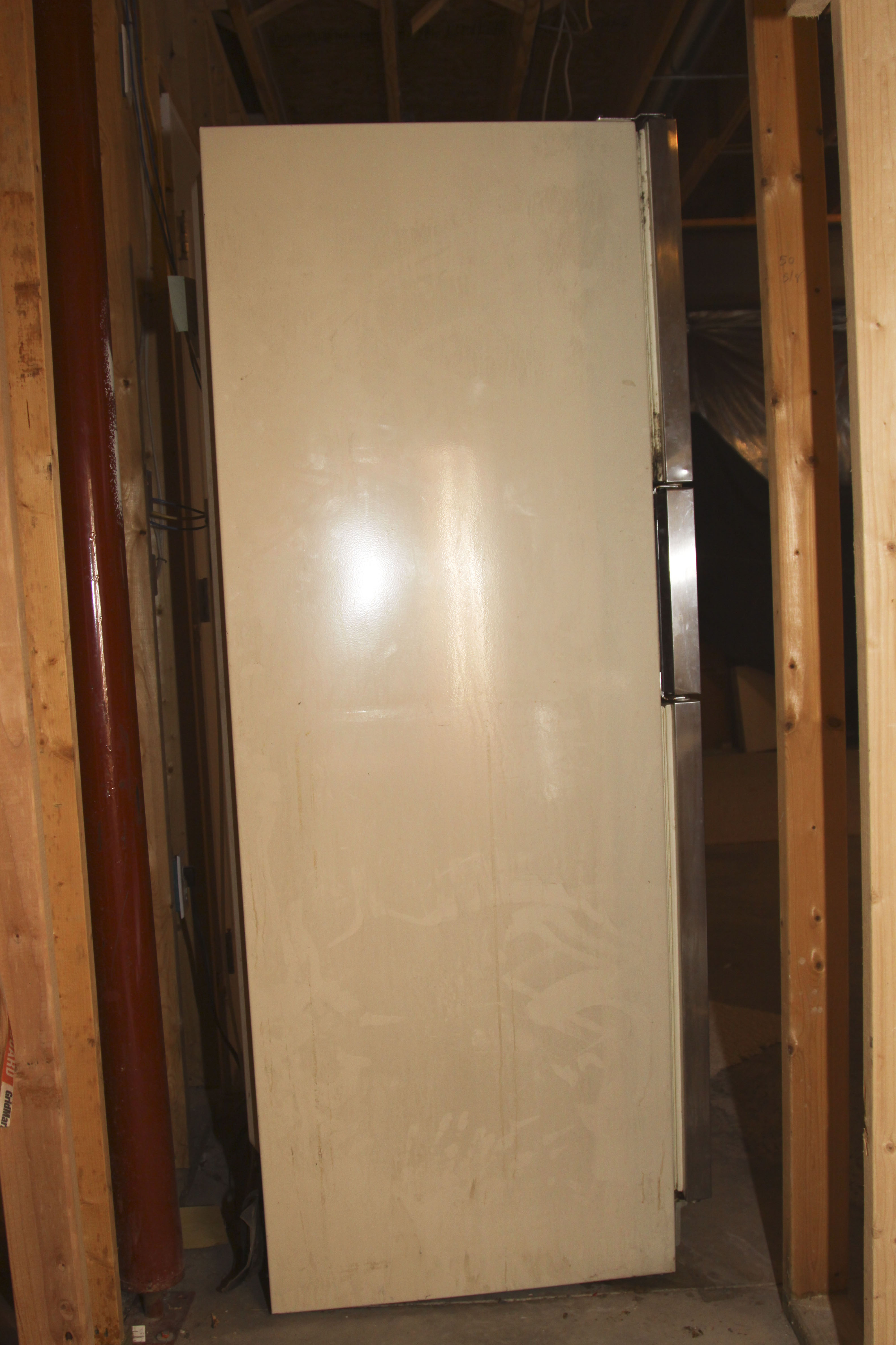 Vintage Black Amana Automatic Refrigerator 22