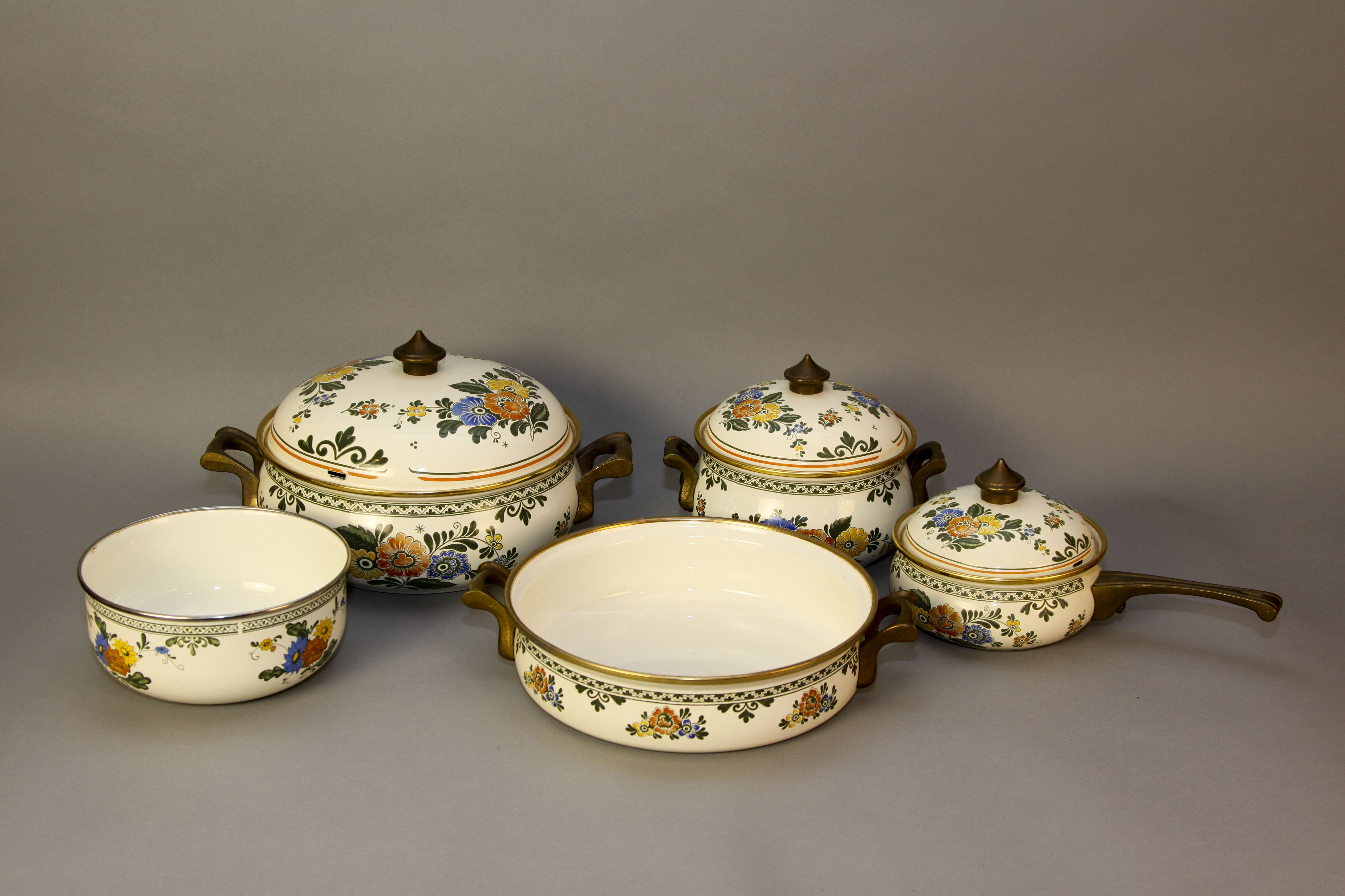 Vintage Asta German Enamelware Group