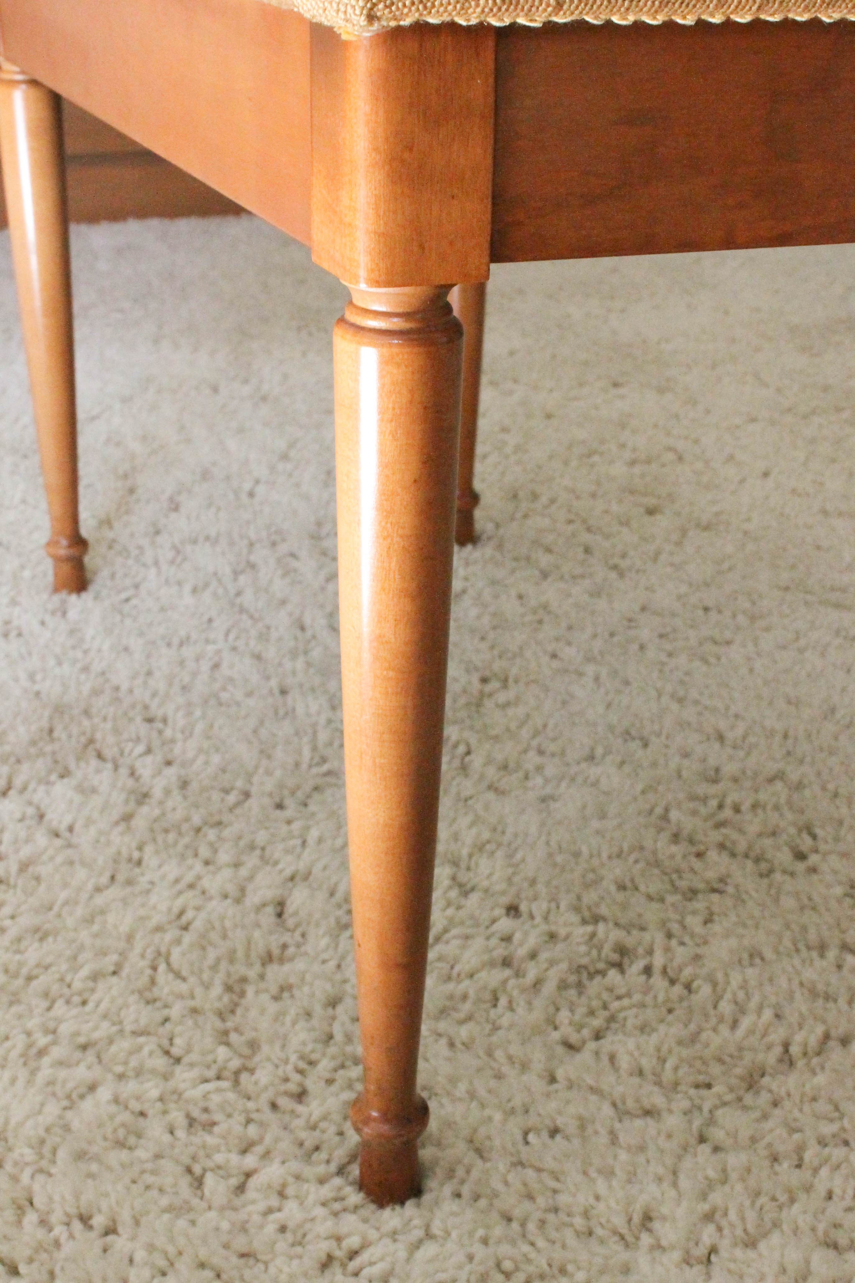 Vintage Oak Wurlitzer Upright Piano