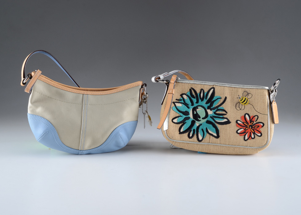Two Small Coach Purses