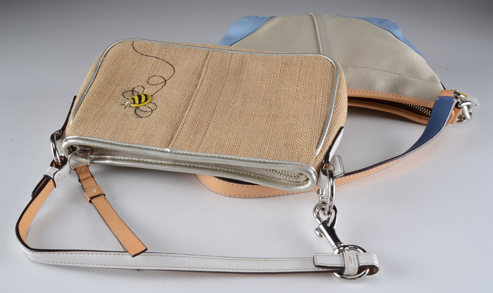 Two Small Coach Purses