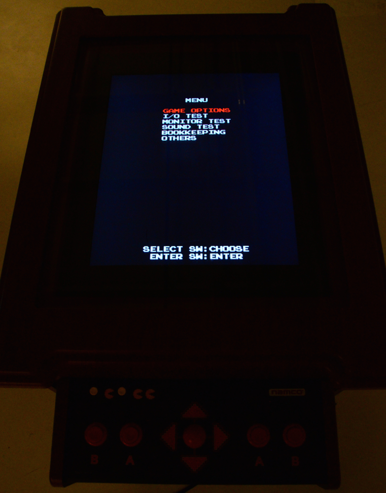 Namco Two-Player Arcade Console Table