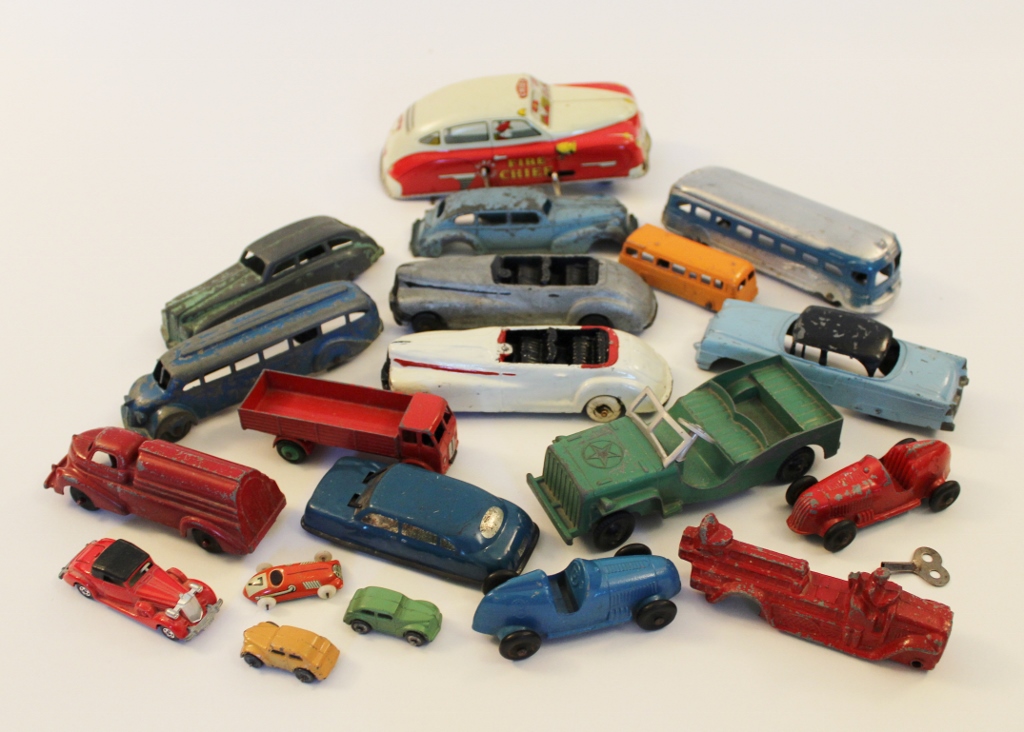 Collection of 1940's to Early 1950's Diecast Vehicles