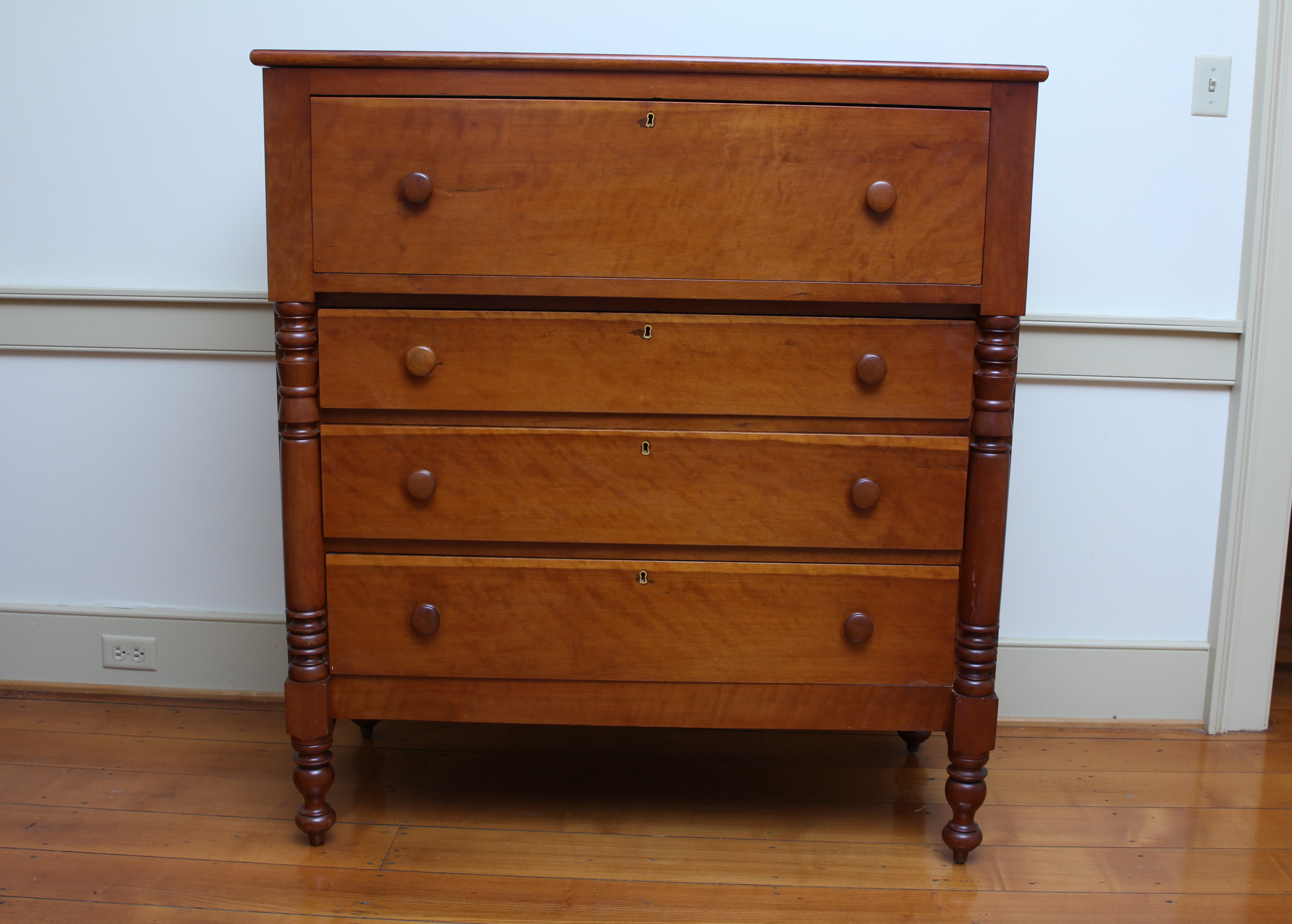 Antique Sheraton Chest of Drawers